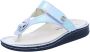 Finn comfort ALEXANDRIA S 81524-793297 Zilver metallic teenslipper - Thumbnail 2