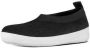 FitFlop Ballerina's ÜBERKNIT TM SLIP-ON BALLERINA WITH BOW BLACK CO - Thumbnail 2