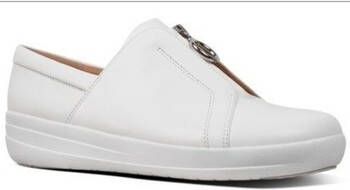 FitFlop Lage Sneakers NEW ZIP SNEAKER LEATHER URBAN WHITE