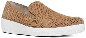 FitFlop Mocassins SUPERSKATE TM PERF SOFT BROWN SUEDE