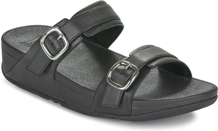 FitFlop Slippers Lulu Adjustable Leather Slides