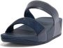 FitFlop Slippers LULU CRYSTAL EMBELLISHED SLIDES MIDNIGHT NAVY - Thumbnail 2