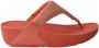 FitFlop Koraal Shimmerlux Sandalen Lulu Stijl Red Dames - Thumbnail 2