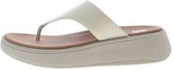 FitFlop Teenslippers F-Mode Leather Flatform