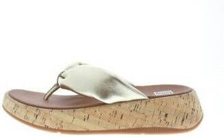 FitFlop Teenslippers Leather-Twist Flatform