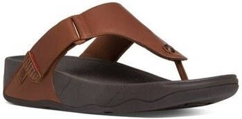 FitFlop Teenslippers TRAKK TM II TOE-THONGS DARK TAN CO