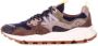 Flower Mountain Yamano 3 Sneaker Wit Militair Blauw Grijs Yamano 3 Sneaker Beige Suède Sneaker met Kurken Binnenzool Multicolor Gray Heren - Thumbnail 3