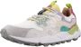 Flower Mountain Paarse en Witte Sneakers voor Vrouwen Multicolor Dames - Thumbnail 2