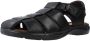 Fluchos Stijlvolle platte sandalen voor mannen Black Heren - Thumbnail 9