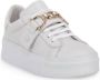 Frau Witte Mousse Sneakers voor Vrouwen White Dames - Thumbnail 2