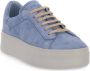 Frau Sneakers Blauw Dames - Thumbnail 2