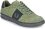 Fred Perry Suede laurel wreath green limestone - Thumbnail 2