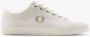 Fred Perry Baseline Twill White- Heren White - Thumbnail 1