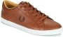 Fred Perry Leren Baseline Sneakers voor Mannen Black Heren - Thumbnail 2