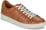 Fred Perry Leren Sneakers met Rubberen Zool Brown Heren - Thumbnail 3