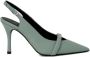 Furla Core Slingback Hakken Schoenen Lente Zomer Collectie Green Dames - Thumbnail 3