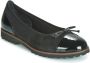 Gabor Ballerina's Flats chunky slipper met comfortabele elastische afwerking - Thumbnail 4