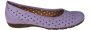 Gabor Comfortabele Leren Loafer met Elastische Sluiting Purple Dames - Thumbnail 3