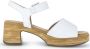 Gabor Lichtgewicht hoge hak sandalen White Dames - Thumbnail 3