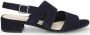 Gabor Atlantik Elegant Middle Heel Sandals Blauw Dames - Thumbnail 2