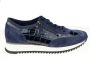 Gabor Wijde Sneaker Blauw Suède Blue Dames - Thumbnail 3