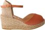 Gaimo Zalm V-uitsnede Espadrille Sandaal Multicolor Dames - Thumbnail 2