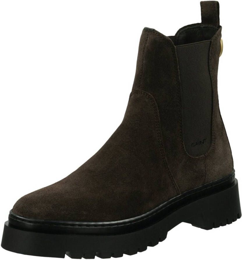 Gant Chelsea boots van leer met applicatie model 'Aligrey'