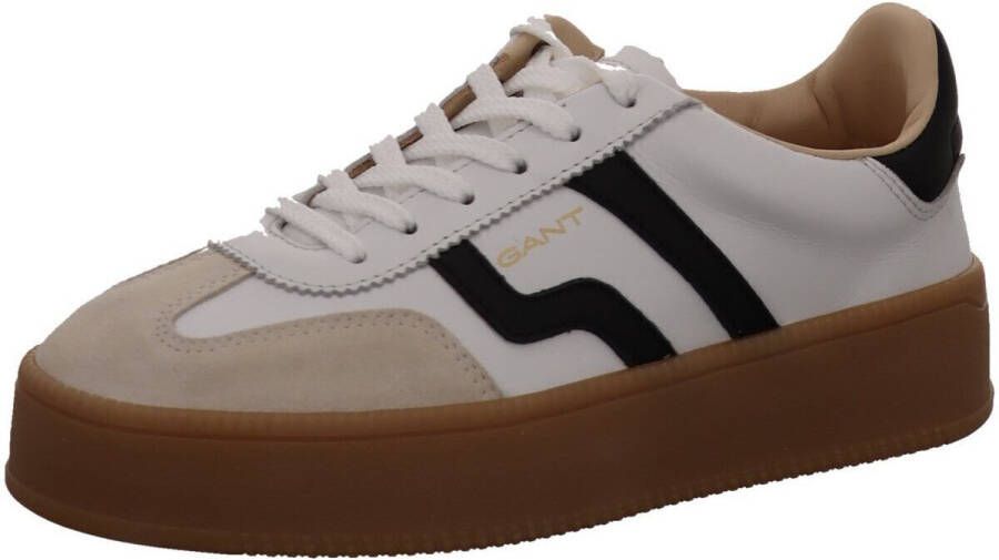Gant Footwear 31531047 Cuzmani Damestrainers G020-Wit-Zwart