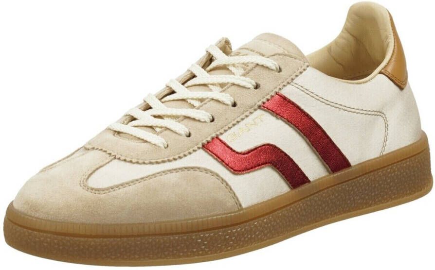 Gant Sneakers van leermix met labeldetail model 'CUZIMA'