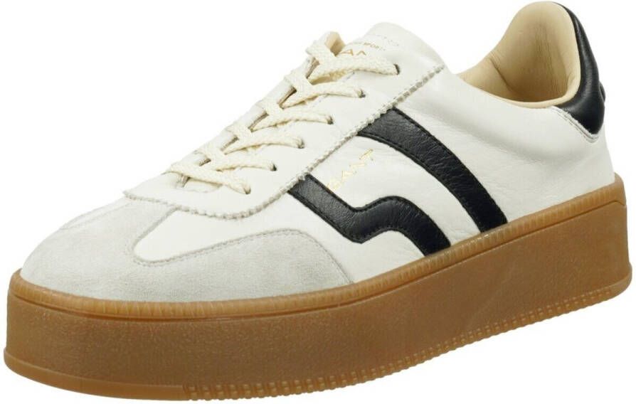 Gant Sneakers van leer met labeldetail model 'CUZMANI'