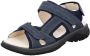 Ganter 257122 GIOVANNI Volwassenen Heren sandalen Blauw - Thumbnail 2