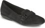 Geox Stijlvolle Comfortabele Loafers Vrouwen Black Dames - Thumbnail 2