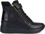 Geox Stijlvolle Lace-up Laarzen Zosma Black Dames - Thumbnail 3