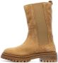 Geox Stijlvolle Chelsea Boots in Iridea-afwerking Beige Dames - Thumbnail 10