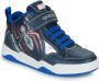 GEOX J Perth Boy Jongens Sneakers Blauw - Thumbnail 3