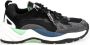 Geox Vetersneakers met ronde neus Black - Thumbnail 2