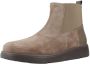 Geox Klassieke Chelsea Boots van zwart leer Brown Dames - Thumbnail 3