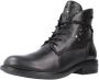 Geox Lace-up Boots Black Dames - Thumbnail 2