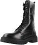 Geox Stijlvolle Lace-up Laarzen Black Dames - Thumbnail 3