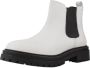 Geox Stijlvolle Chelsea Boots in Iridea-afwerking White Dames - Thumbnail 2