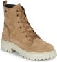 Geox Boots in beige voor Dames D Iridea C Suede - Thumbnail 1