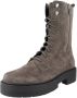 Geox Stijlvolle Lace-up Laarzen Gray Dames - Thumbnail 3