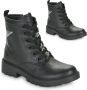 GEOX J CASEY GIRL Meisjes Laarzen BLACK DK SILVER - Thumbnail 2