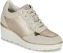 Geox Beige Sneakers voor Vrouwen Beige Dames - Thumbnail 2