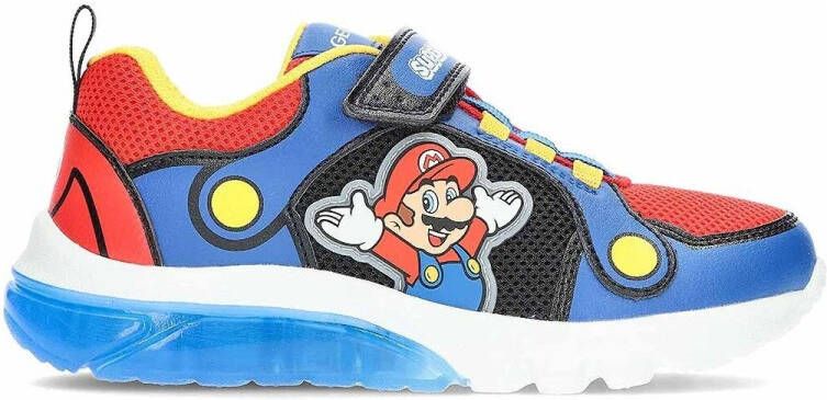 Geox Lage Sneakers Super Mario J55LBF oplichtende kindersneakers