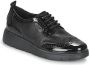 Geox Stijlvolle Lace-up Laarzen voor Vrouwen Black Dames - Thumbnail 2