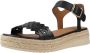 Geox Flat Sandals Black Dames - Thumbnail 3