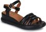 Geox Comfortabele Platte Sandalen voor Vrouwen Black Dames - Thumbnail 3