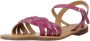 Geox Stijlvolle Platte Sandalen Pink Dames - Thumbnail 3