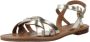 Geox Stijlvolle platte sandalen voor vrouwen Yellow Dames - Thumbnail 2